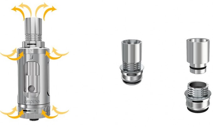 aspire triton airflow system