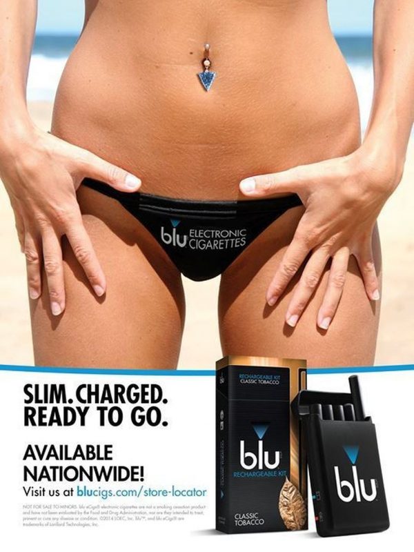 blu ecigs bikini ad