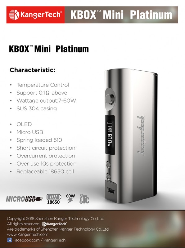 Kbox mini platinum