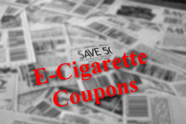 electronic cigarette coupons