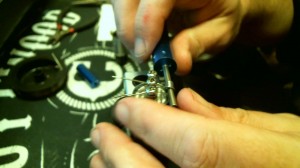 How To Rebuild The Dark Horse RDA Image4 insert coil into post holes