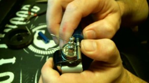 How To Rebuild The Dark Horse RDA Image5 bend coil into position