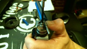 How To Rebuild The Dark Horse RDA Image6 locking coil in place