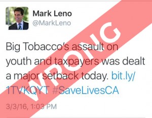 CALIFORNIA SHAFTS VAPERS:mark leno twitter