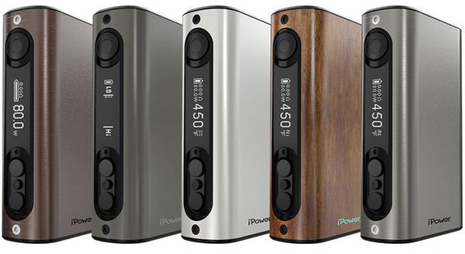 Eleaf iPower 80 Watt TC Mod line up