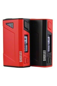 Sigelei J80 Box Mod In Red/Black and Black/Red Color Scheme