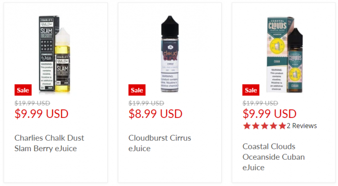 cheap ejuice deal 10 or less