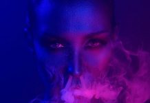 blowing vapor