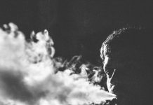 blowing vapor distorted