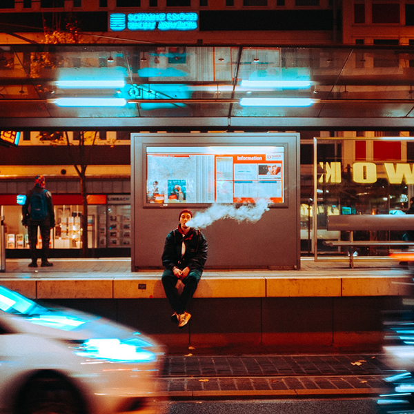 vaping subway