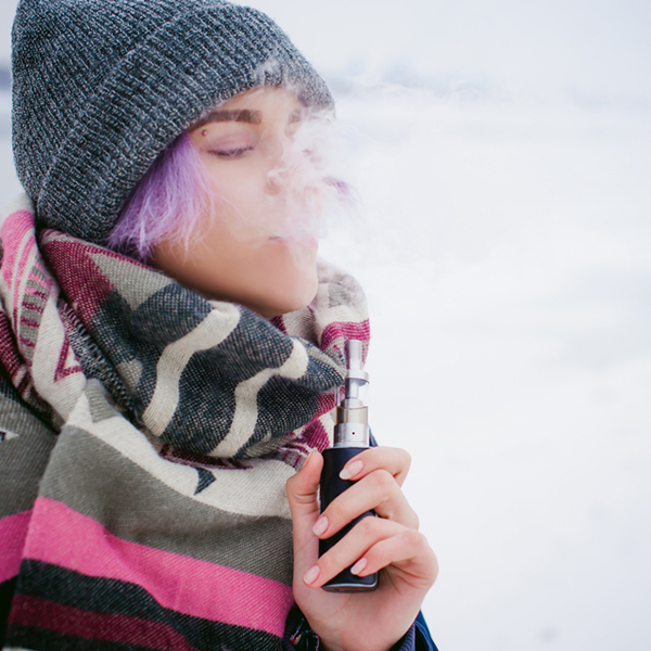 winter vaping