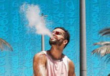 skateboarder vaping