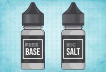 free base and nic salt