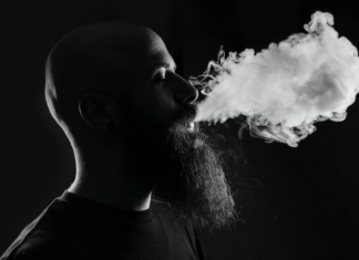 vaping headshot