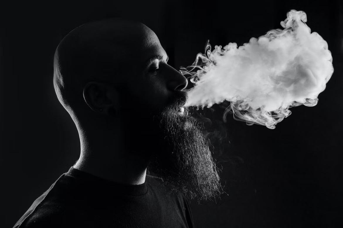 vaping headshot