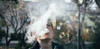 Blowing Vapor