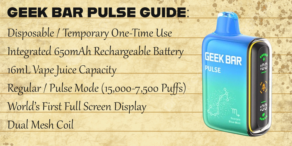 Geek Bar Pulse Guide