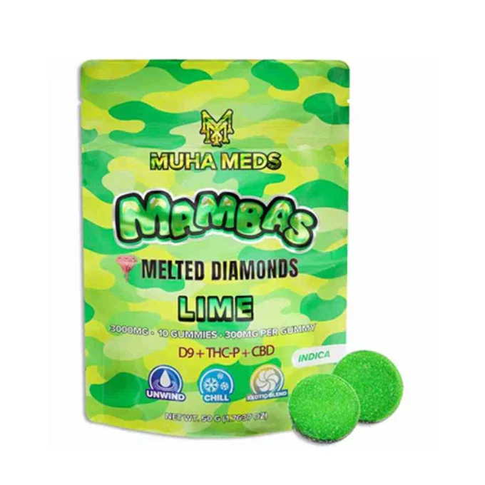 Muha Meds Melted Diamonds Mambas Gummies
