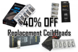 DEAL: 40% Off Replacement Coil Heads