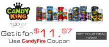 100ML Candy King E-Liquid $11.97