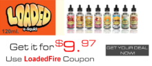 120ML Loaded E-Liquid $9.97
