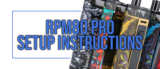 SMOK RPM80 Pro Setup Instructions