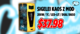 Sigelei Kaos Z Mod Yellow $37.98