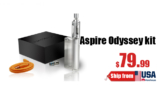 Aspire Odyssey Kit With Triton and Pegasus – $79.99
