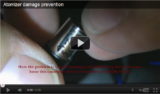 Atomizer Damage Prevention