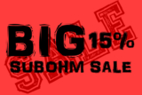 BIG Sub-Ohm Sale – 15% OFF