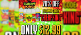 Candy King Vape Juice Deal 100ML $12.99