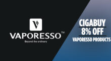 8% OFF of Vaporesso Brand Products