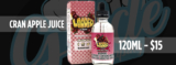 Loaded E-Juice Cran Apple Juice 120ML – $15