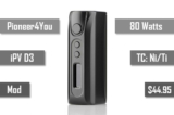 CRAZY: iPV D3 75W TC Mod $44.95 Free Shipping