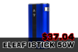 LOW: Eleaf iStick 50W Box Mod – $37.04