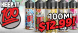 Keep It 100 eJuice 100ML $12.99