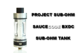 Project Sub-Ohm SauceCode BXDC Sub-Ohm Tank – $26.99