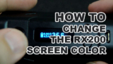 How To Change The Reuleaux RX200 Screen Color
