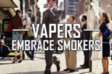 Vapers: Embrace Smokers