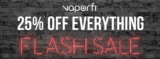 VaporFi Flash Sale – 25% OFF EVERYTHING